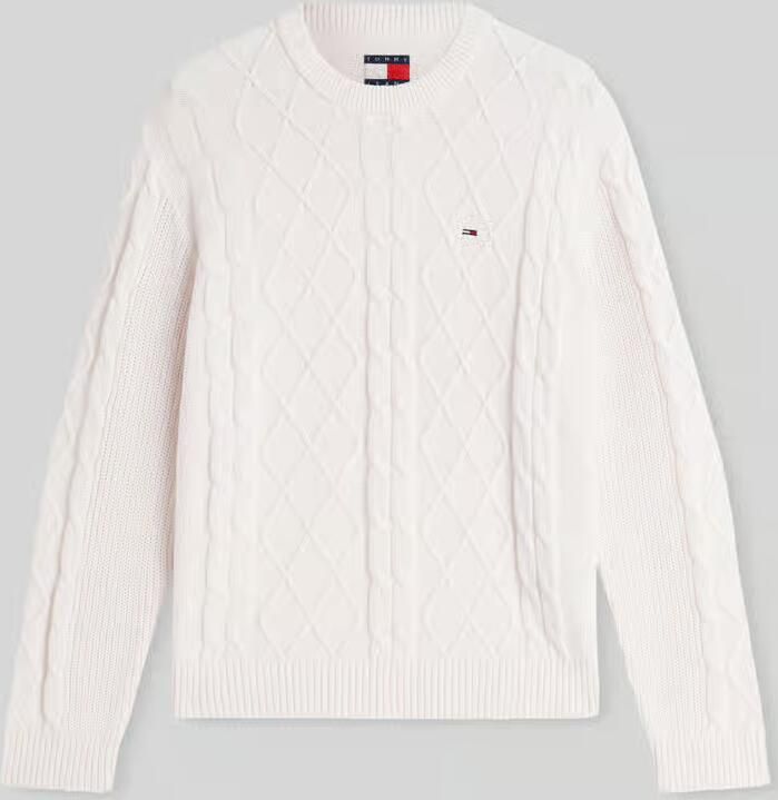 Tommy Jeans Regular fit pullover van puur katoen met gestikt logo - Foto 2