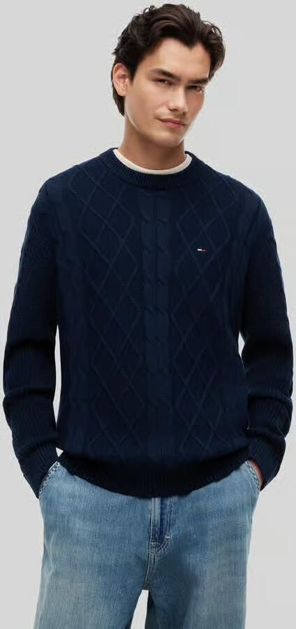 Tommy Jeans Regular fit pullover van puur katoen met gestikt logo - Foto 4