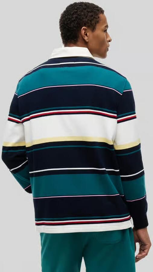 Tommy Jeans regular fit rugbyshirt van puur katoen - Foto 3