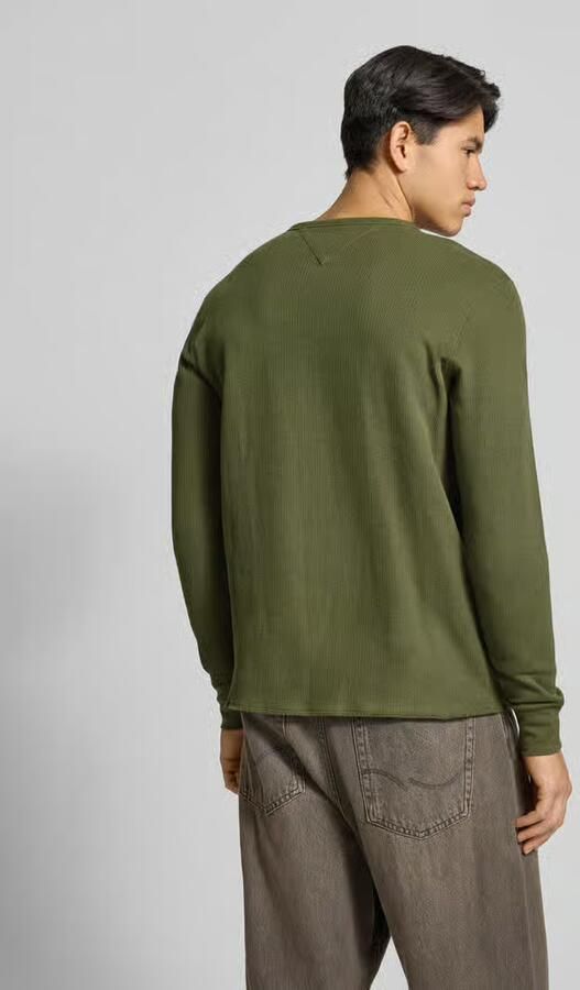 Tommy Jeans Regular fit shirt met lange mouwen van puur katoen