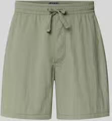 Tommy Jeans regular fit sportshorts met tunnelkoord