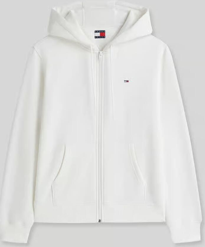 Tommy Jeans regular fit sweatjack van katoenmix - Foto 2