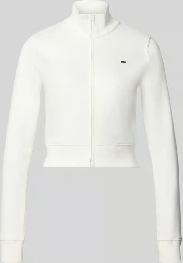 Tommy Jeans Regular fit sweatjack van katoenmix