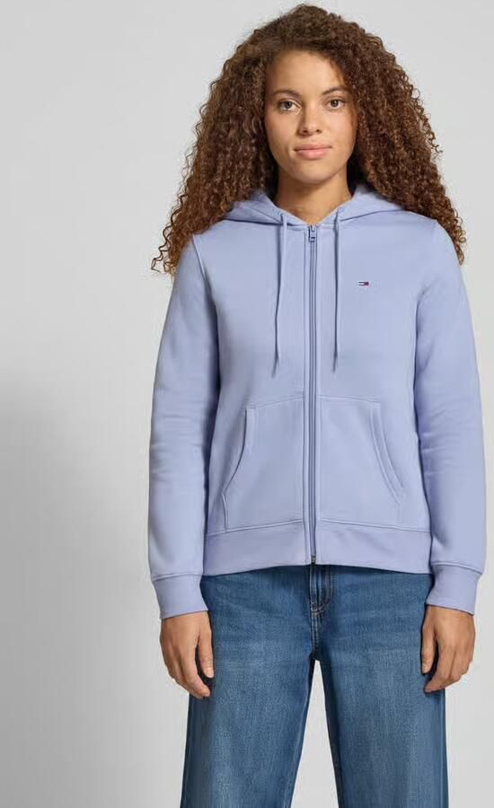 Tommy Jeans Regular fit sweatjack van katoenmix - Foto 2