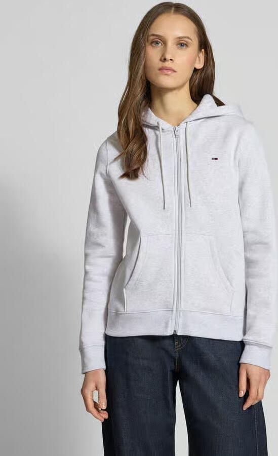 Tommy Jeans Regular fit sweatjack van katoenmix - Foto 4