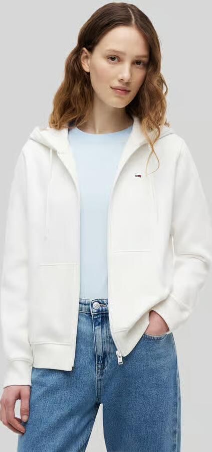 Tommy Jeans regular fit sweatjack van katoenmix - Foto 4