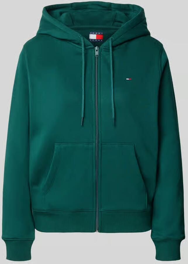Tommy Jeans Regular fit sweatjack van katoenmix