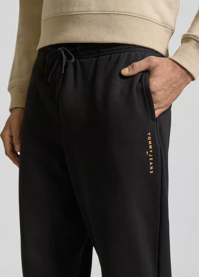Tommy Jeans Regular fit sweatpants van katoenmix - Foto 2