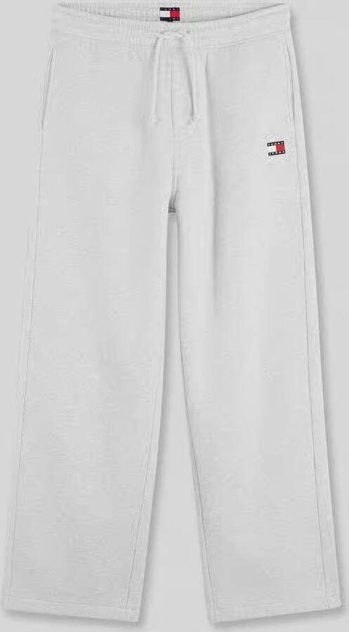 Tommy Jeans Regular fit sweatpants van katoenmix