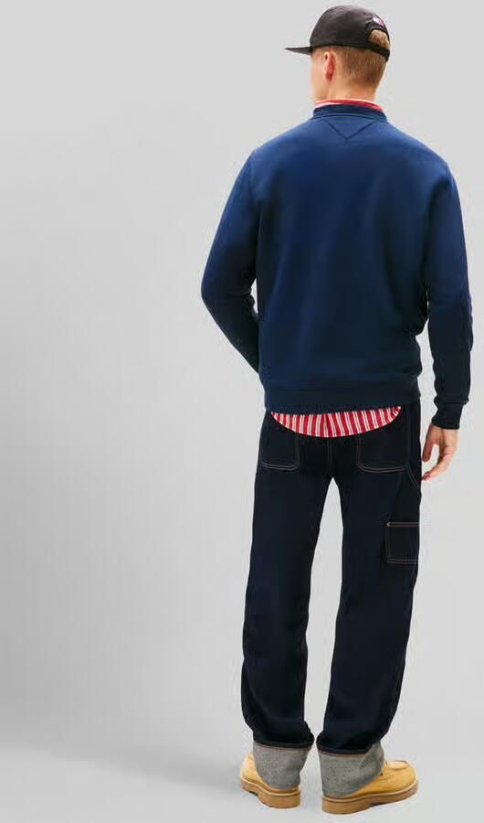Tommy Jeans Regular Fit sweatshirt met kleine logo-opschrift