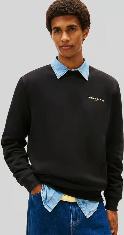 Tommy Jeans Regular Fit sweatshirt met kleine logo-opschrift - Foto 7