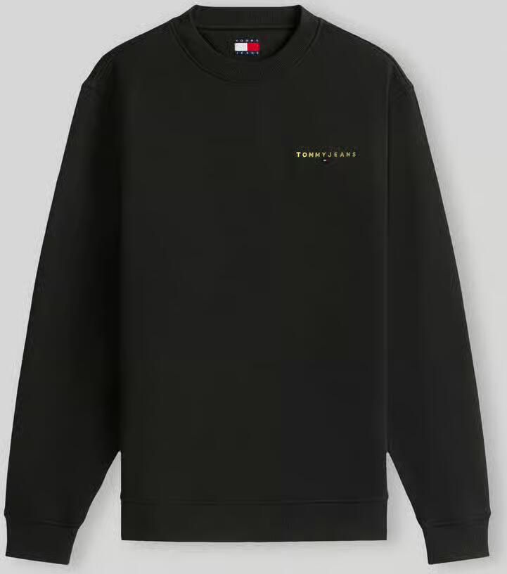 Tommy Jeans Regular Fit sweatshirt met kleine logo-opschrift - Foto 4
