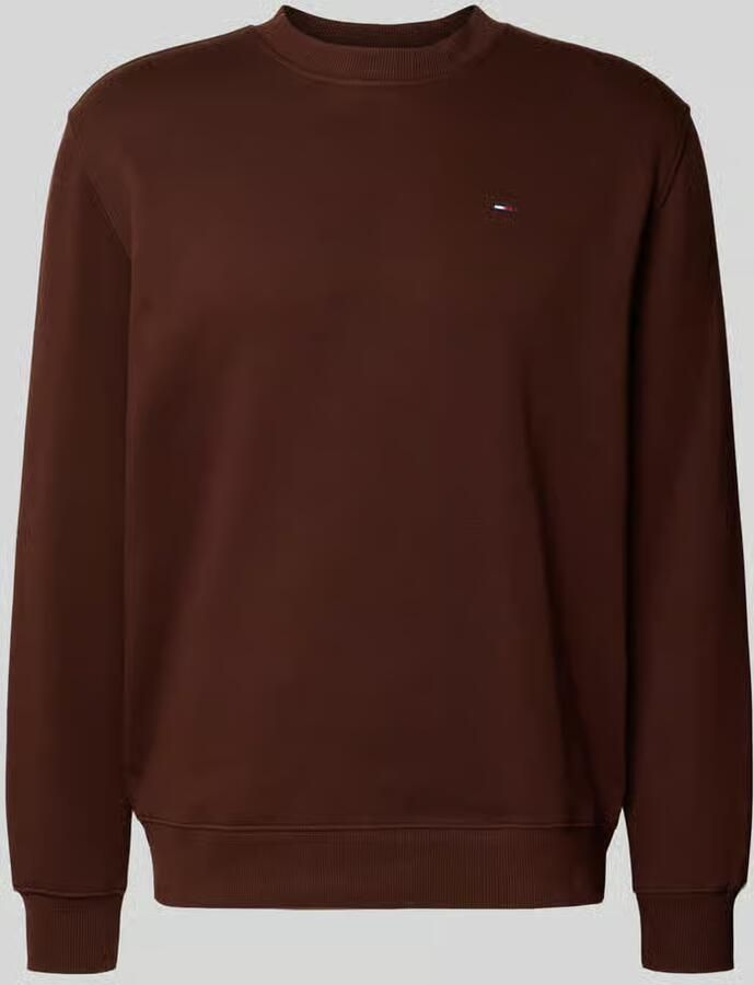 TOMMY JEANS Sweatshirt TJM REG S FLAG CREW Met geborduurd merklogo op borsthoogte - Foto 8