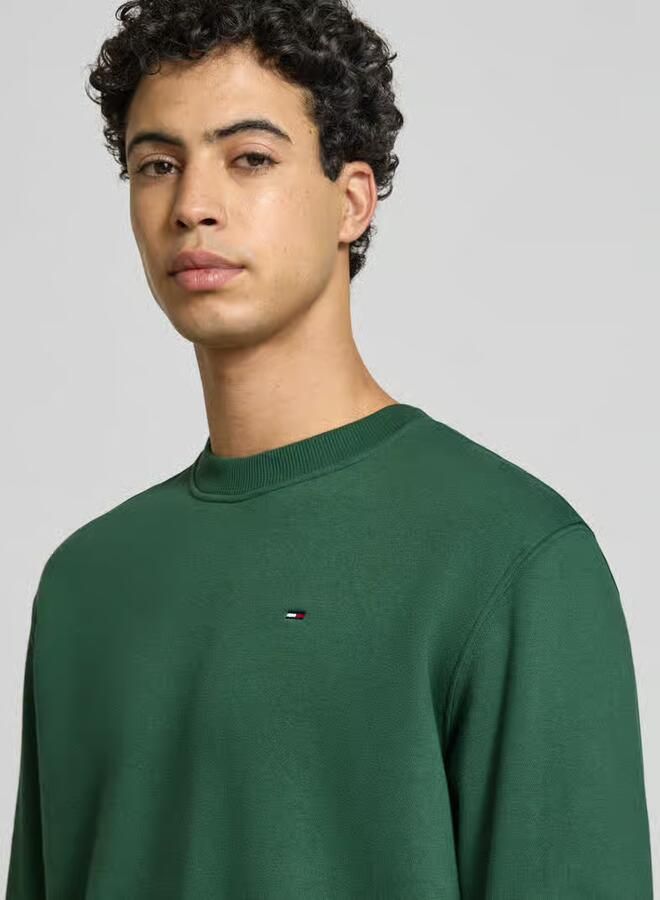 Tommy Jeans Regular fit sweatshirt van katoenmix - Foto 2