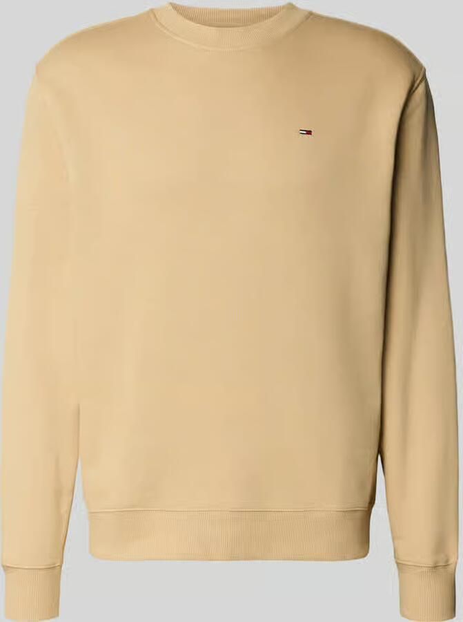Tommy Jeans Regular fit sweatshirt van katoenmix
