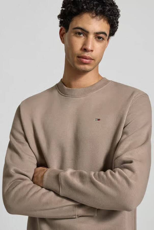 Tommy Jeans Regular fit sweatshirt van katoenmix - Foto 2