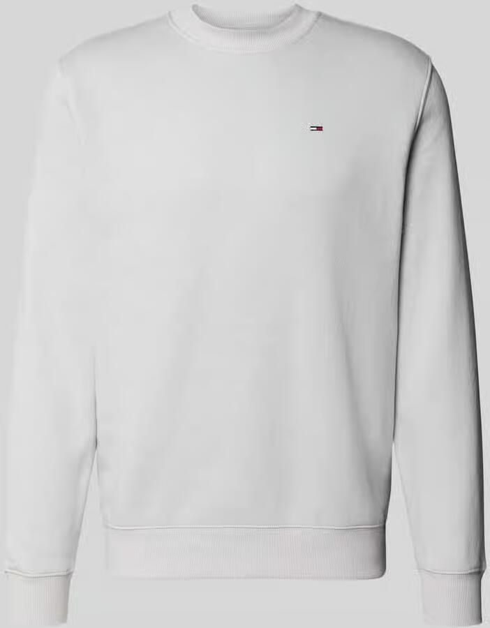 Tommy Jeans Regular fit sweatshirt van katoenmix