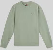 TOMMY JEANS Heren Truien & Vesten Tjm Reg S Flag Crew Ext Groen - Foto 6