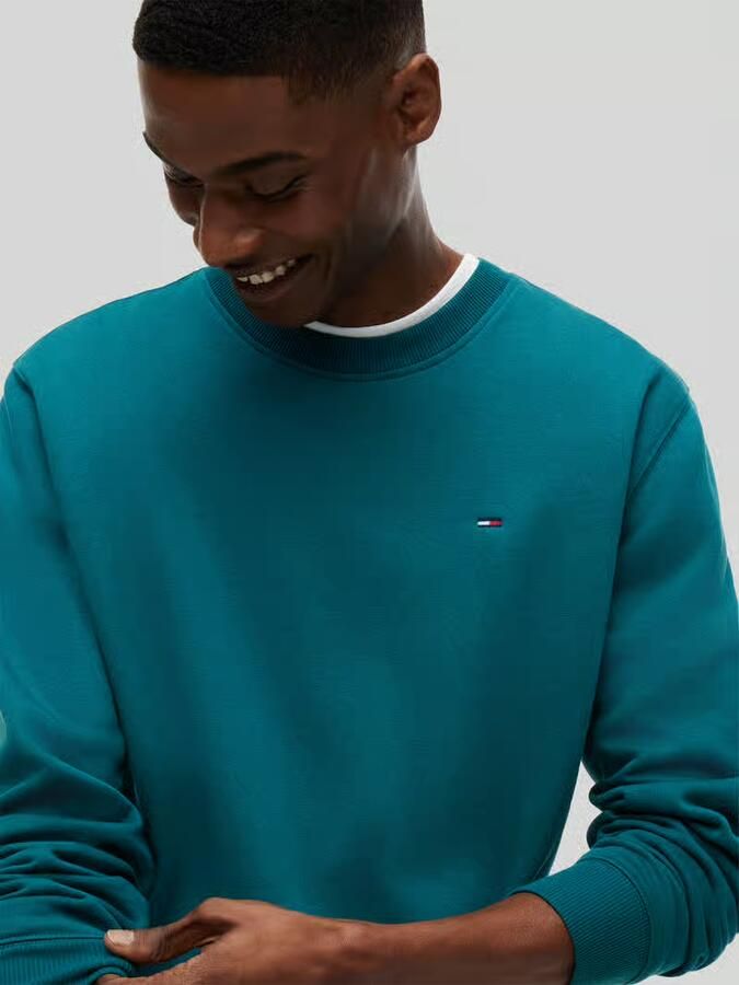 Tommy Jeans regular fit sweatshirt van katoenmix