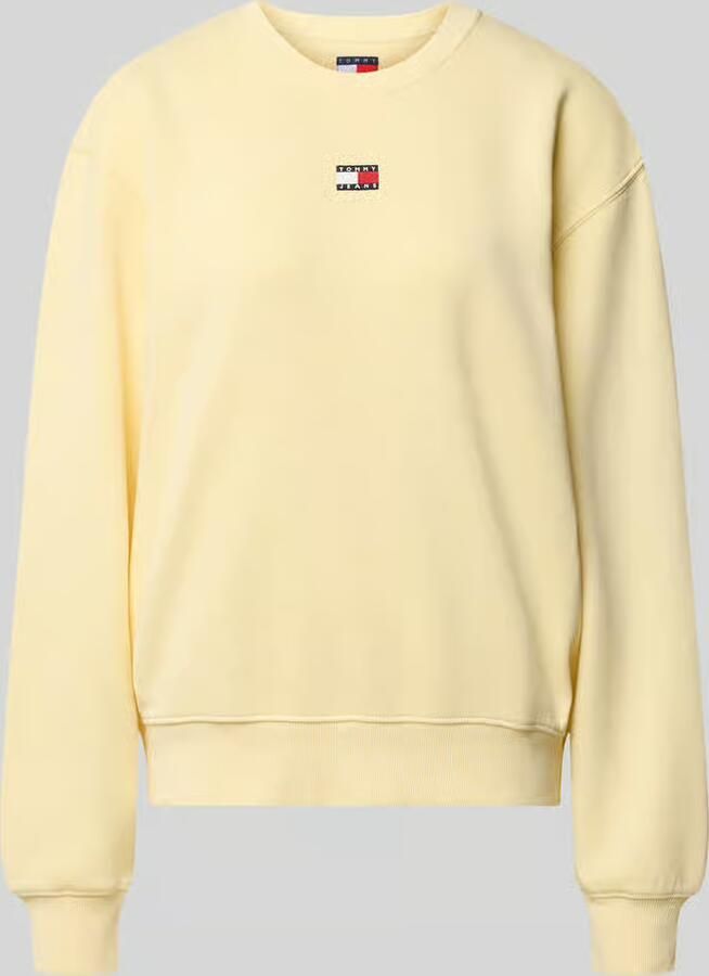 Tommy Jeans regular fit sweatshirt van katoenmix