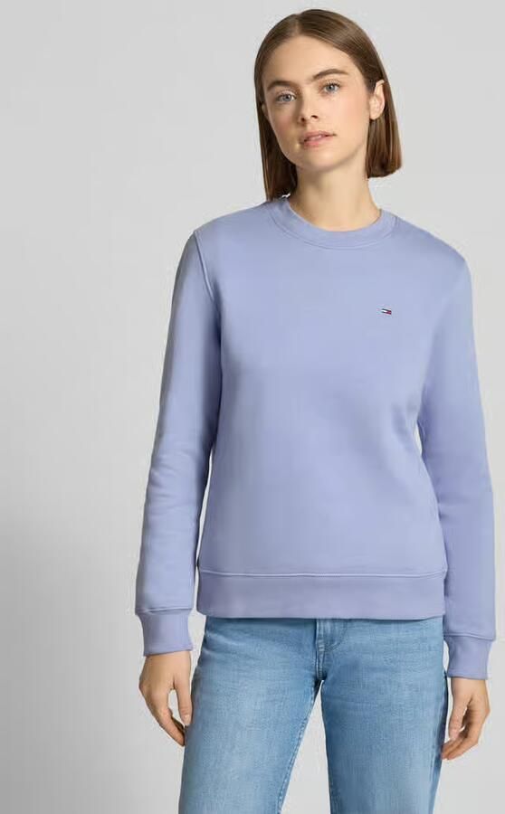 Tommy Jeans Regular fit sweatshirt van katoenmix - Foto 3