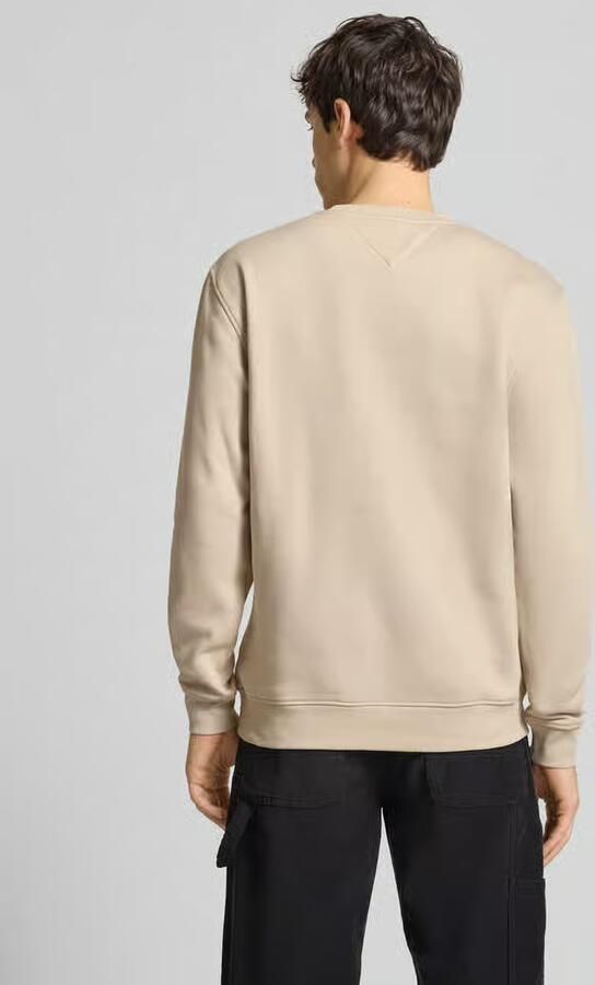TOMMY JEANS Heren Truien & Vesten Tjm Reg Linear Crew Ext Beige - Foto 8