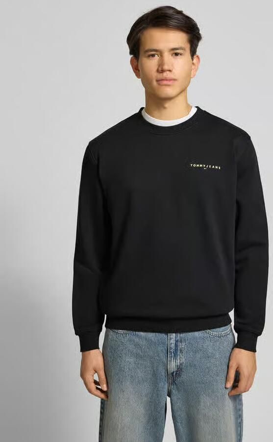Tommy Jeans Regular Fit sweatshirt met kleine logo-opschrift - Foto 5