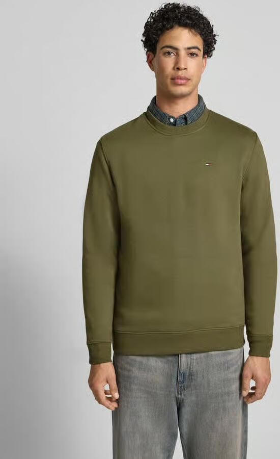 Tommy Jeans Regular fit sweatshirt van katoenmix - Foto 5