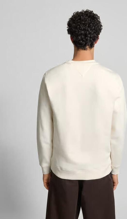 Tommy Jeans Regular fit sweatshirt van katoenmix