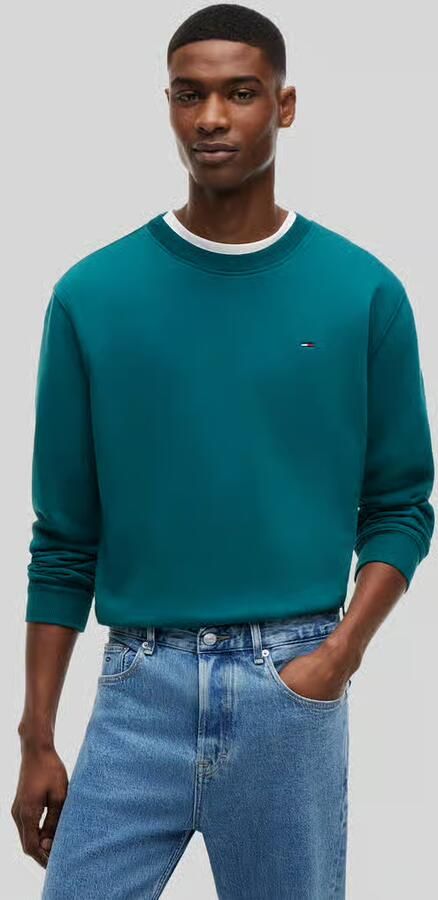 Tommy Jeans regular fit sweatshirt van katoenmix - Foto 3