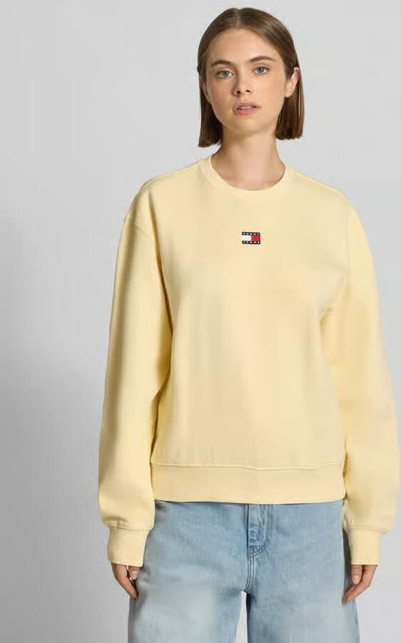 Tommy Jeans regular fit sweatshirt van katoenmix - Foto 3