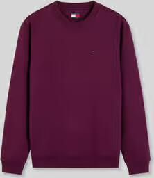 Tommy Jeans Regular fit sweatshirt van katoenmix met logostitching