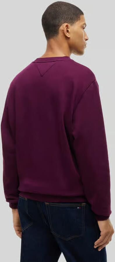 Tommy Jeans Regular fit sweatshirt van katoenmix met logostitching - Foto 3