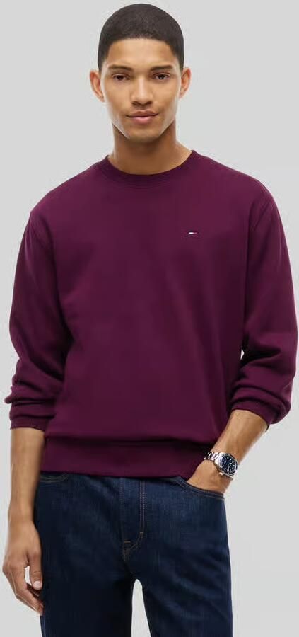 Tommy Jeans Regular fit sweatshirt van katoenmix met logostitching - Foto 2