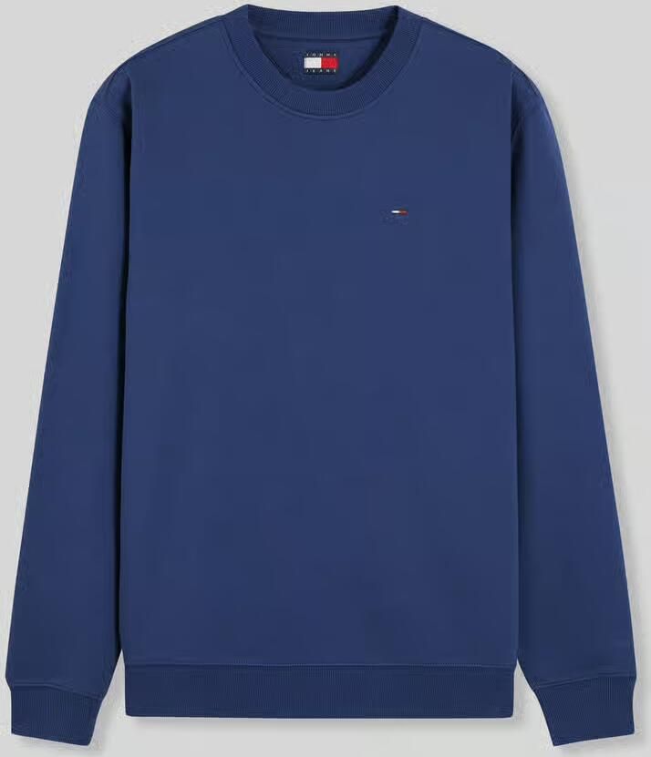 Tommy Jeans Regular fit sweatshirt van katoenmix met logostitching - Foto 10