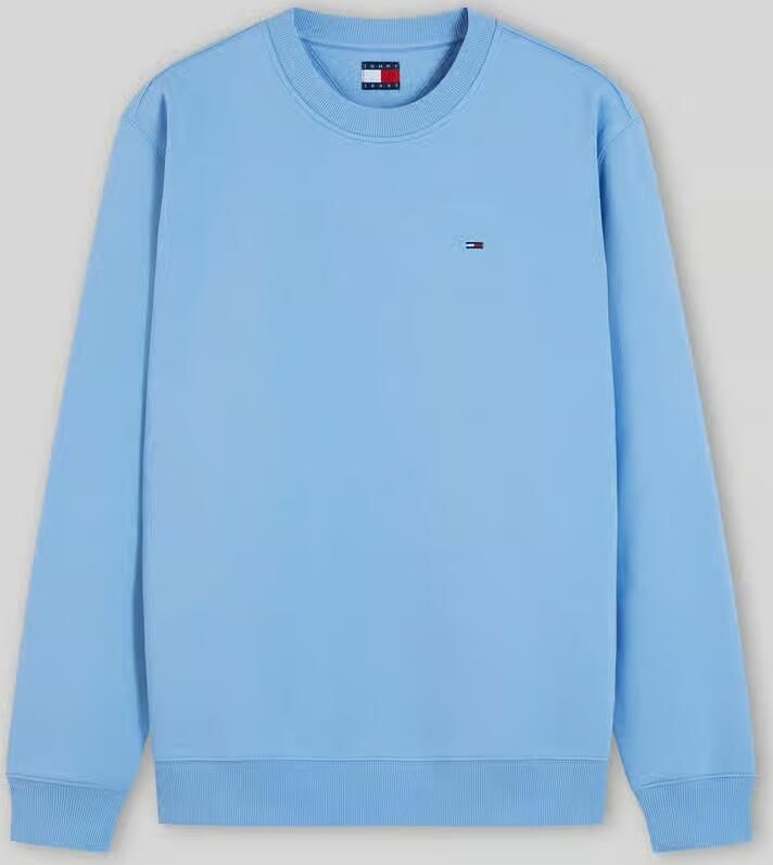 Tommy Jeans Regular fit sweatshirt van katoenmix met logostitching - Foto 2
