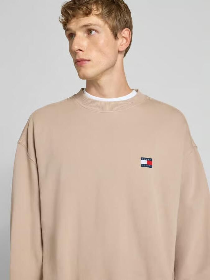Tommy Jeans Regular fit sweatshirt van puur katoen - Foto 2
