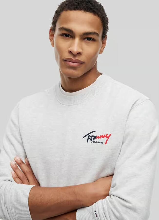Tommy Jeans regular fit sweatshirt van puur katoen - Foto 2