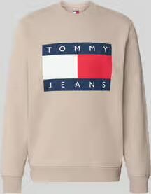 Tommy Jeans regular fit sweatshirt van puur katoen