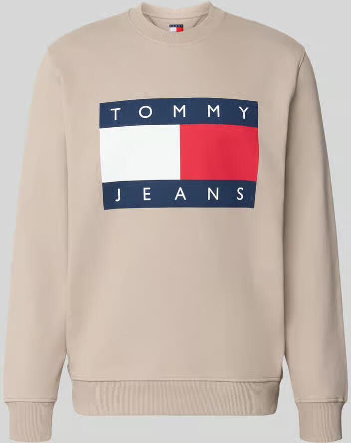 Tommy Jeans regular fit sweatshirt van puur katoen