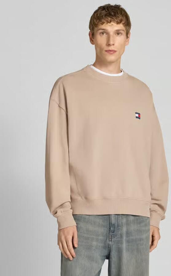 Tommy Jeans Regular fit sweatshirt van puur katoen - Foto 4