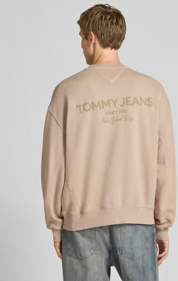 Tommy Jeans Regular fit sweatshirt van puur katoen - Foto 3