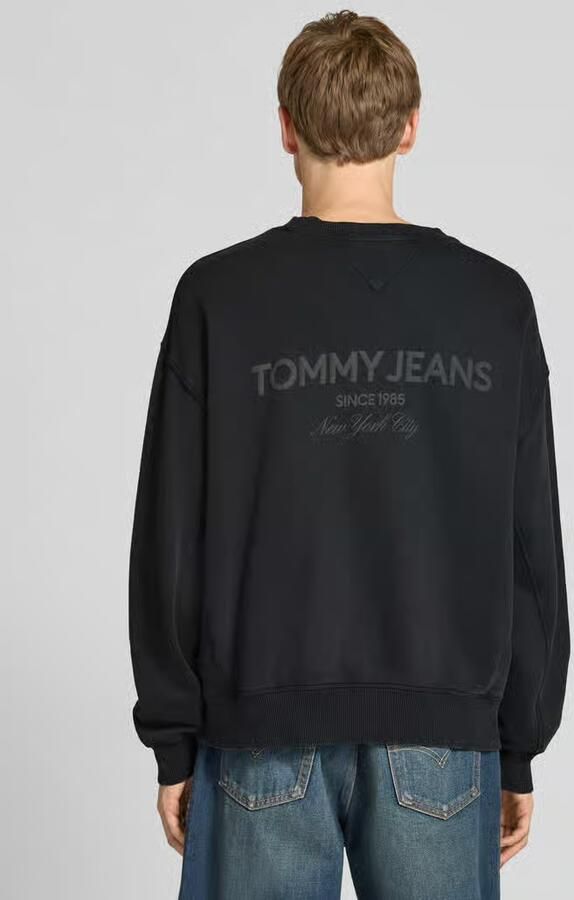 Tommy Jeans Regular fit sweatshirt van puur katoen - Foto 3