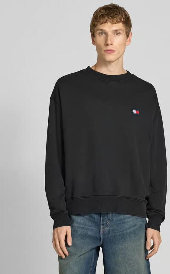Tommy Jeans Regular fit sweatshirt van puur katoen - Foto 4