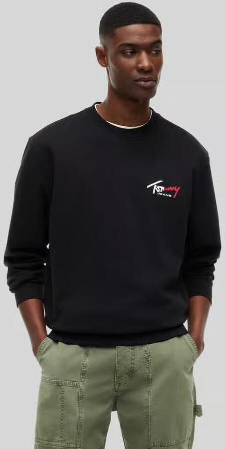 Tommy Jeans regular fit sweatshirt van puur katoen - Foto 4