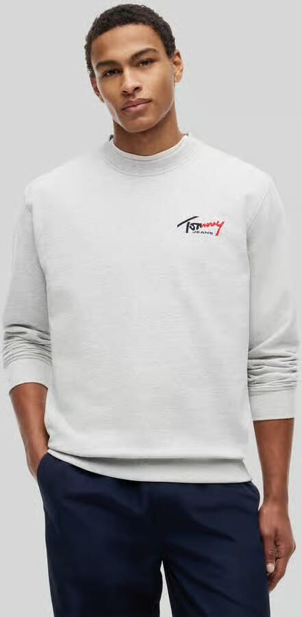 Tommy Jeans regular fit sweatshirt van puur katoen - Foto 4