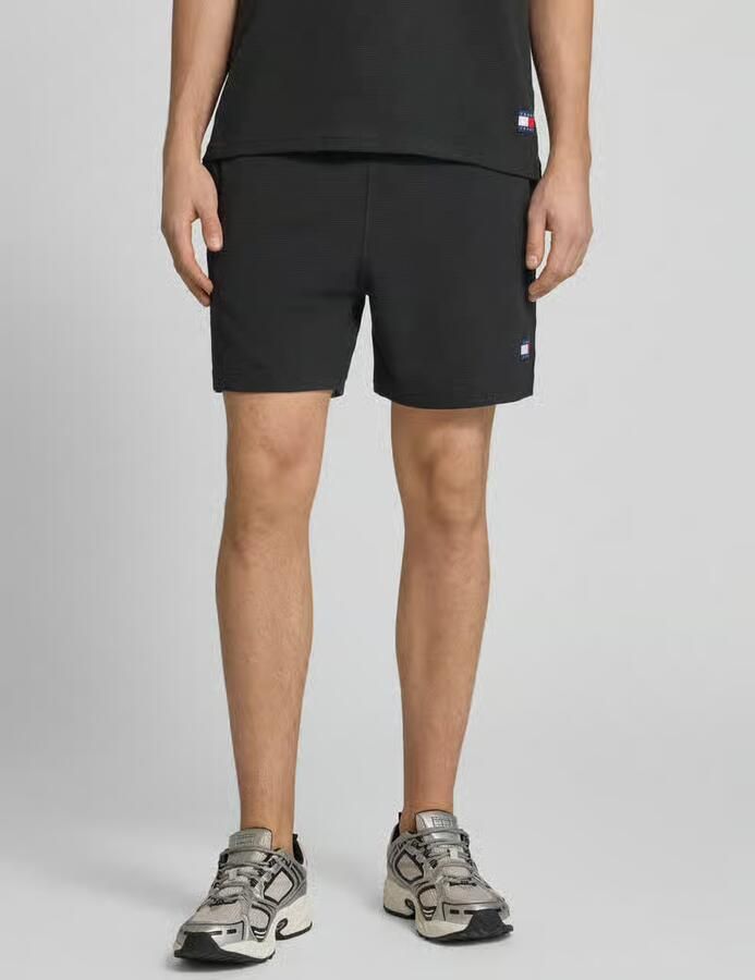 Tommy Jeans regular fit sweatshorts van katoenmix - Foto 3