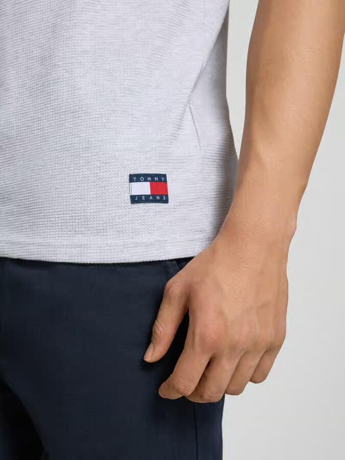 Tommy Jeans regular fit T-shirt van katoenmix