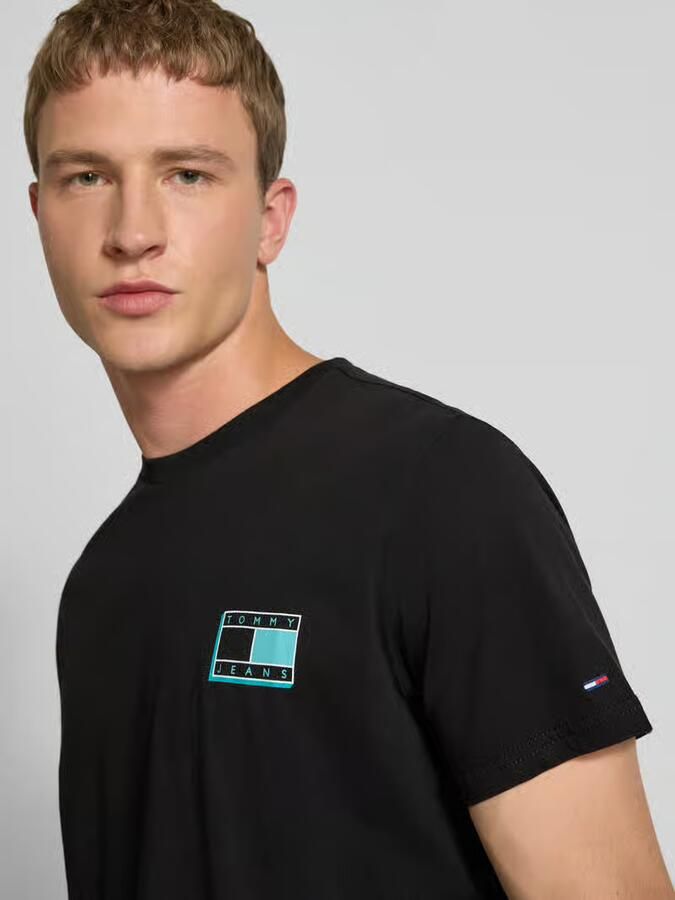 TOMMY JEANS T-shirt TJM SLIM POP COLOR FLAG TEE EXT - Foto 6