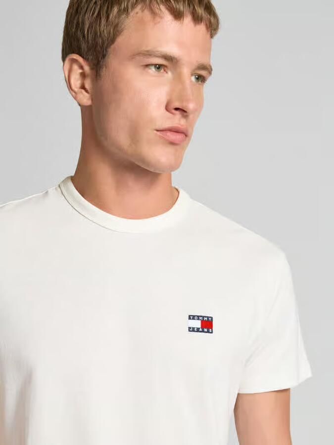 Tommy Hilfiger Polo Shirt Lange Mouw TJM REG BADGE TEE DM0DM20322 - Foto 3